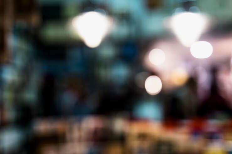 Soft blurred bokeh lights suggesting patience and holy timing